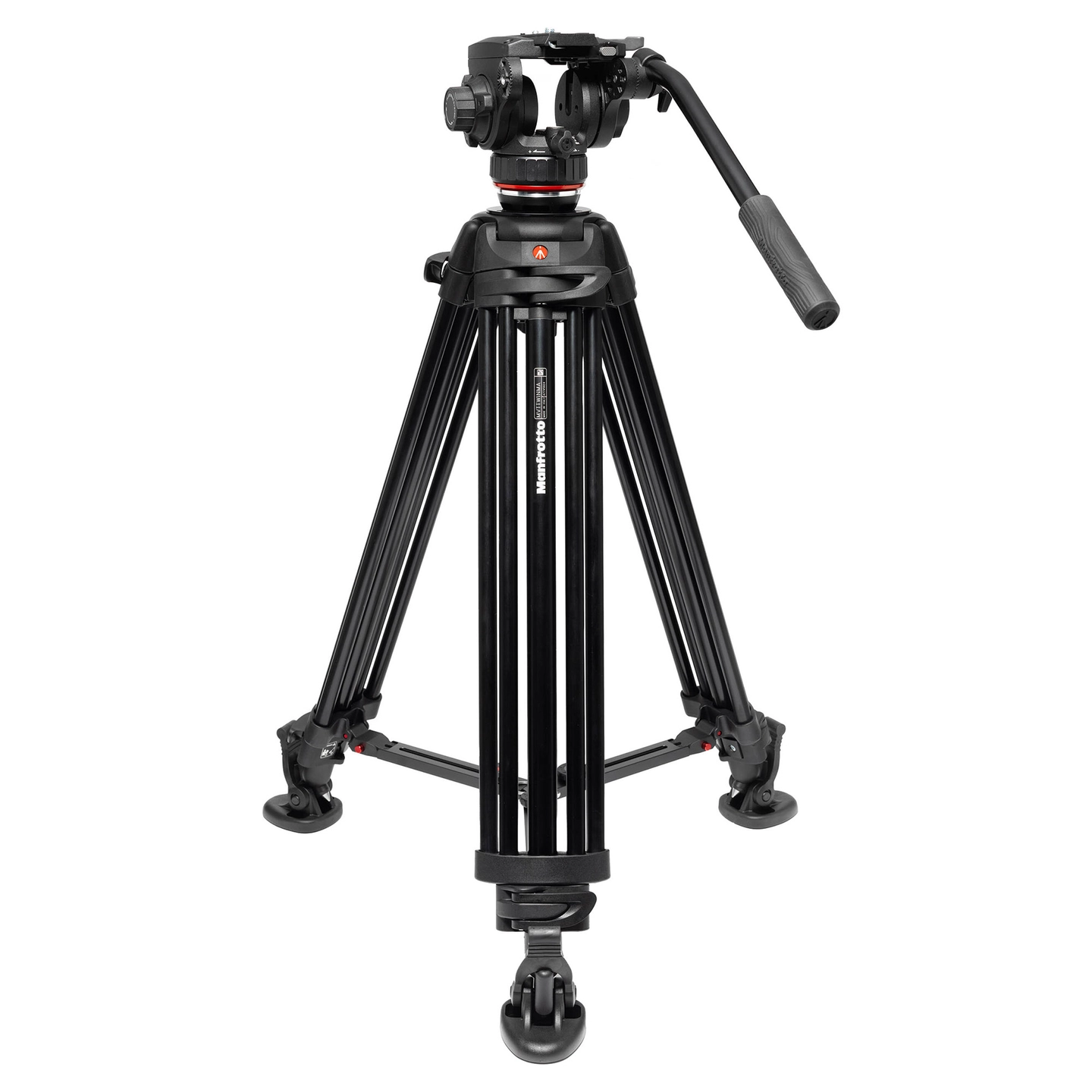Manfrotto 502X Video Tripod Kit Twin Leg. Midtspreder. Aluminium