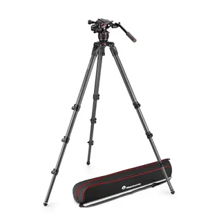 Manfrotto Nitrotech Stativkit 608+536 Videostativ kit carbon. Nitrotech hode