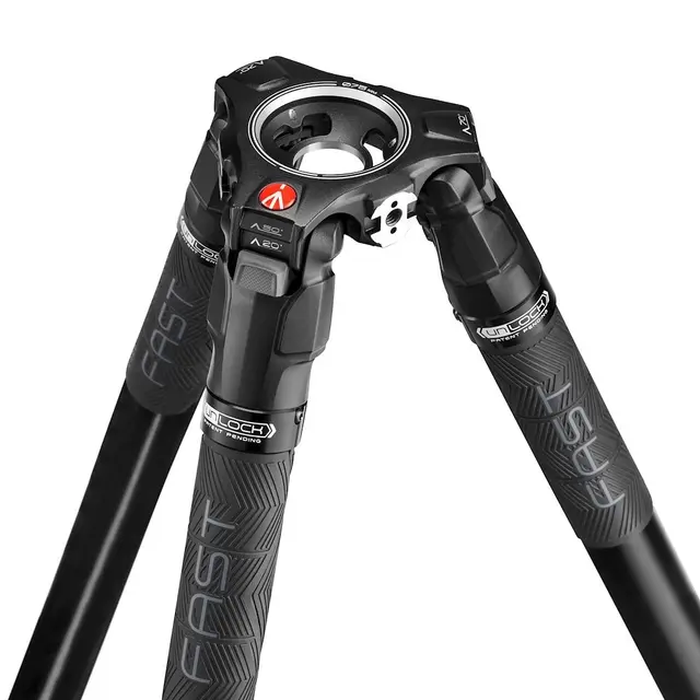 Manfrotto Nitrotech Stativkit 608+635 Videostativ Fast Leg m/Nitrotech hode 