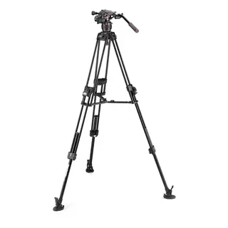 Manfrotto Nitrotech 608+ 645 Karbon Videostativ Fast Twin m/Nitrotech hode