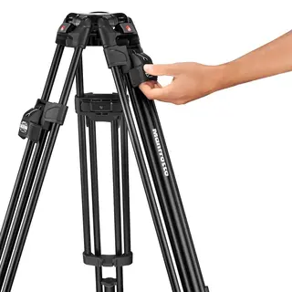 Manfrotto Nitrotech 608+ 645 Karbon Videostativ Fast Twin m/Nitrotech hode