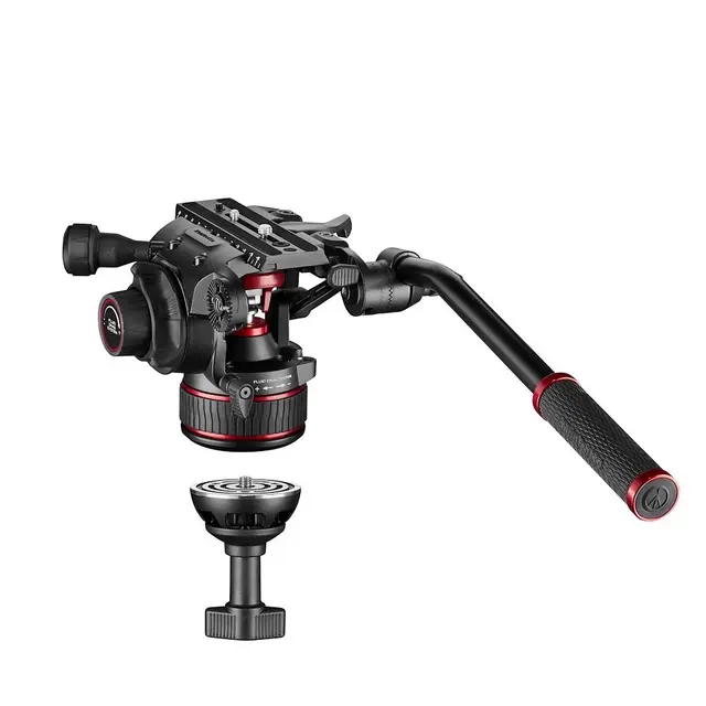 Manfrotto Nitrotech 608+ 645 Aluminium Videostativ Fast Twin m/Nitrotech hode 