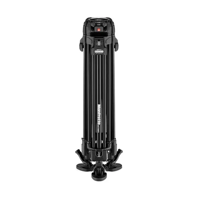 Manfrotto Nitrotech 612+ 645 Aluminium Videostativ Fast Twin m/Nitrotech hode 