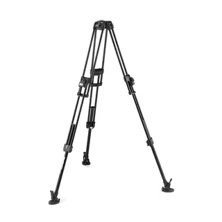 Manfrotto 645 Fast Twin Tripod Alu Videostativ aluminium. 75mm skål