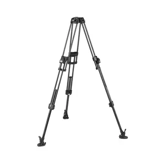 Manfrotto 645 Fast Twin Tripod Carbon Videostativ karbon. 75mm sk&#229;l