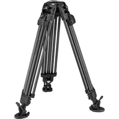 Manfrotto 645 Fast Twin Tripod Carbon Videostativ karbon. 75mm sk&#229;l