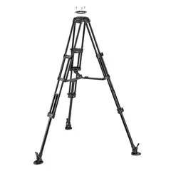 Manfrotto Twin Tripod Alu MVTTWINMA Videostativ aluminium. 100/75mm sk&#229;l