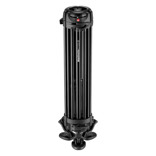 Manfrotto Twin Tripod Alu MVTTWINMA Videostativ aluminium. 100/75mm skål 