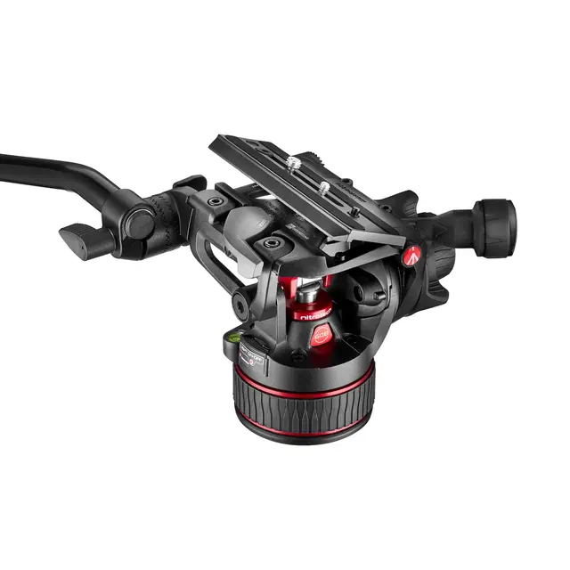Manfrotto Nitrotech 608 Videohode Væskedempet videohode med flat base 