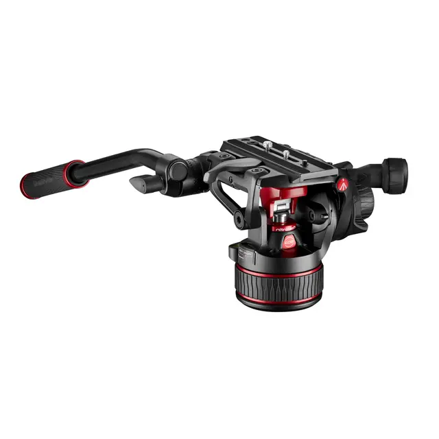 Manfrotto Nitrotech 608 Videohode Væskedempet videohode med flat base 