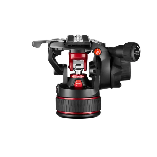 Manfrotto Nitrotech 612 Videohode Væskedempet videohode med flat base 
