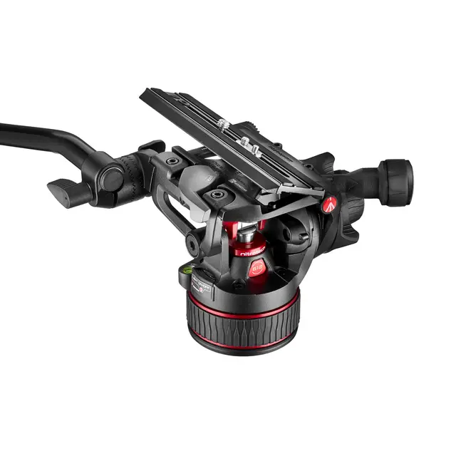 Manfrotto Nitrotech 612 Videohode Væskedempet videohode med flat base 