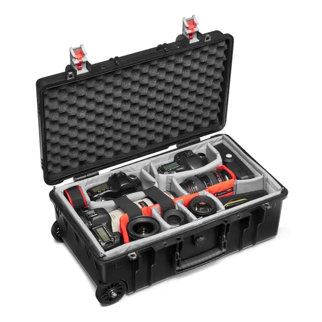 Manfrotto Pro Light Reloader Tough L-55 Hard-Case trillekoffert. Low Lid 