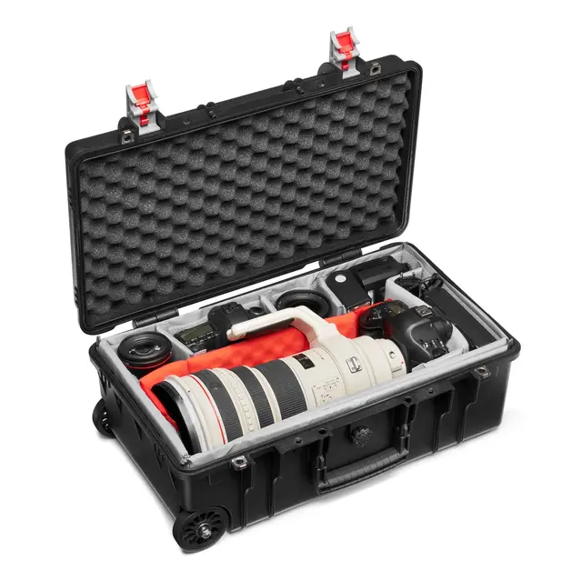 Manfrotto Pro Light Reloader Tough L-55 Hard-Case trillekoffert. Low Lid 