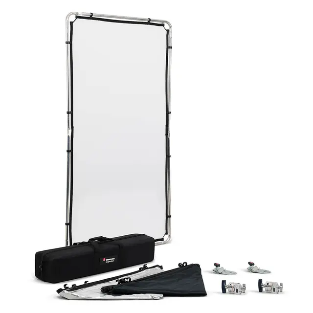 Manfrotto Pro Scrim Medium 1x2 Kit Reflektor og diffusor kit. 1,1x2 m 