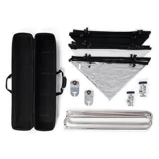 Manfrotto Pro Scrim Medium 1x2 Kit Reflektor og diffusor kit. 1,1x2 m