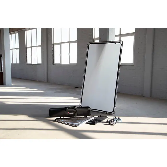 Manfrotto Pro Scrim Medium 1x2 Kit Reflektor og diffusor kit. 1,1x2 m 