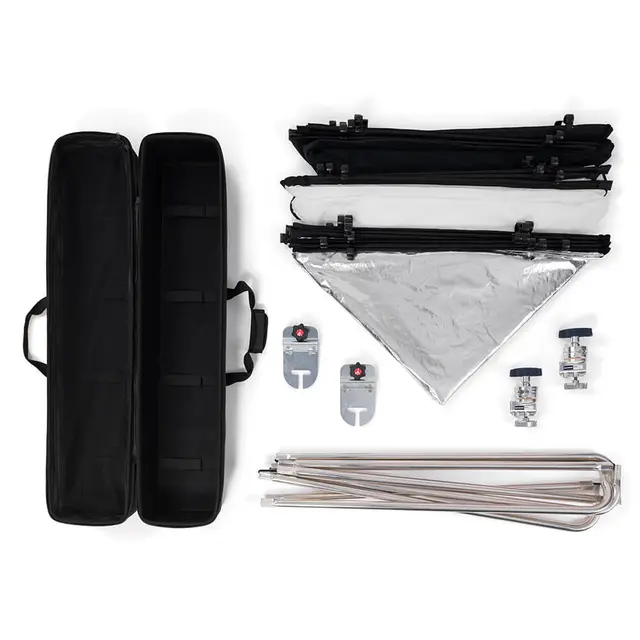 Manfrotto Pro Scrim Large 2x2 Kit Reflektor og diffusor kit. 2x2m 
