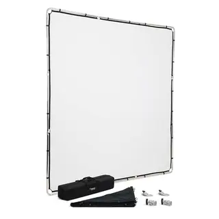 Manfrotto Pro Scrim Extra Large 3x3 Kit Reflektor og diffusor kit. 2,9x2,9 m