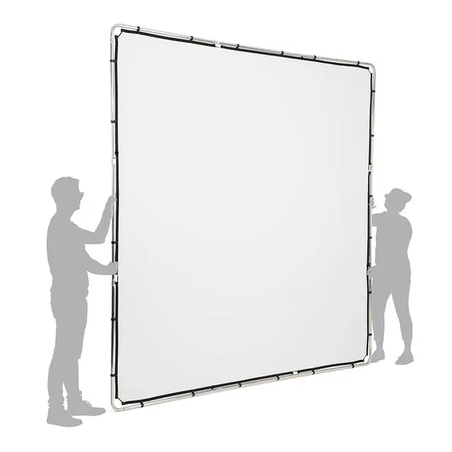 Manfrotto Pro Scrim Extra Large 3x3 Kit Reflektor og diffusor kit. 2,9x2,9 m 