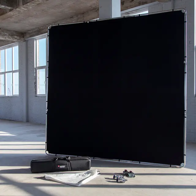Manfrotto Pro Scrim Extra Large 3x3 Kit Reflektor og diffusor kit. 2,9x2,9 m 