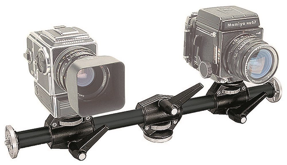 Manfrotto 131DDB Tilbehørsarm Sort Reproarm. Med 4 festepunkter