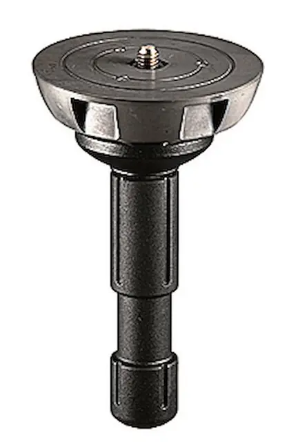 Manfrotto 500BALLSH Niveleringskule 100mm Flatbase Halvkule med kort arm 