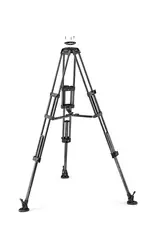 Manfrotto Twin Tripod Carbon MVTTWINMC Videostativ karbon. 75mm sk&#229;l