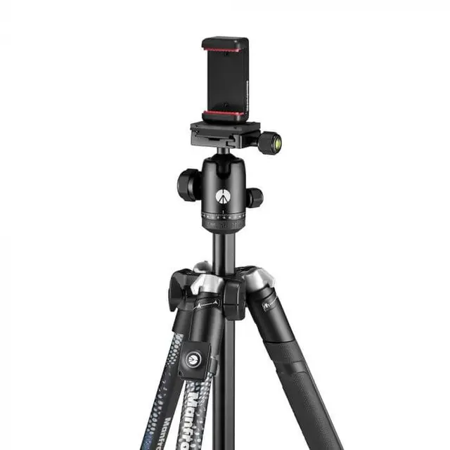 Manfrotto Element MII BT Stativkit Reisestativ m/ kulehode + Mobil holder 