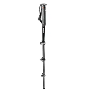 Manfrotto MPMXPROA4 Monopod Ettbensstativ Maks 1,8m, 4 ledd