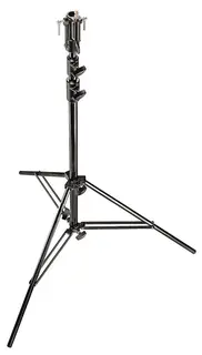 Manfrotto Senior Stand 007BSU Steel Lysstativ Svart forkrommet stål