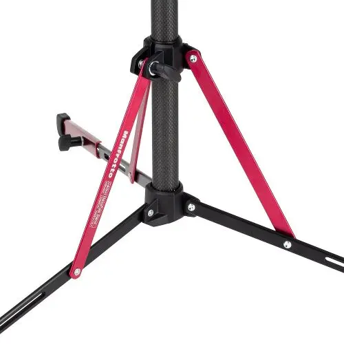 Manfrotto Nanopole MS0490C Carbon Lysstativ Karbon, 1,97 m, Sliding Leg 
