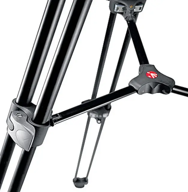 Manfrotto MVT502AM Videostativ Alu. Videostativ. Doble ben. 75mm. Aluminium 