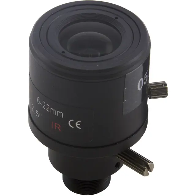 Marshall Electronic 6-22mm F1.6 Linse M12 Zoom linse 5MP 