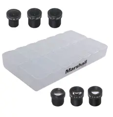 Marshall Electronics CV Lens Pack M12, 6 Pack med linser til CV kameraer