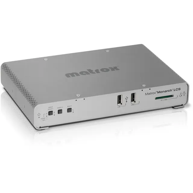 Matrox Monarch LCS Send 2x strømmer samtidig 