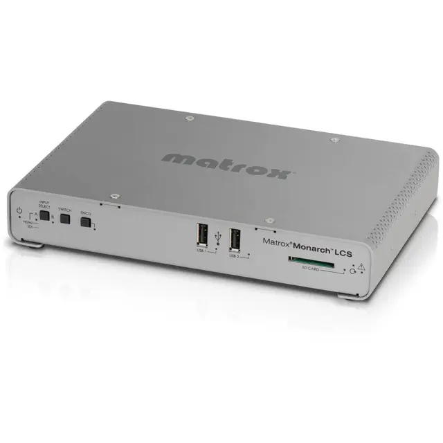 Matrox Monarch LCS Send 2x strømmer samtidig 