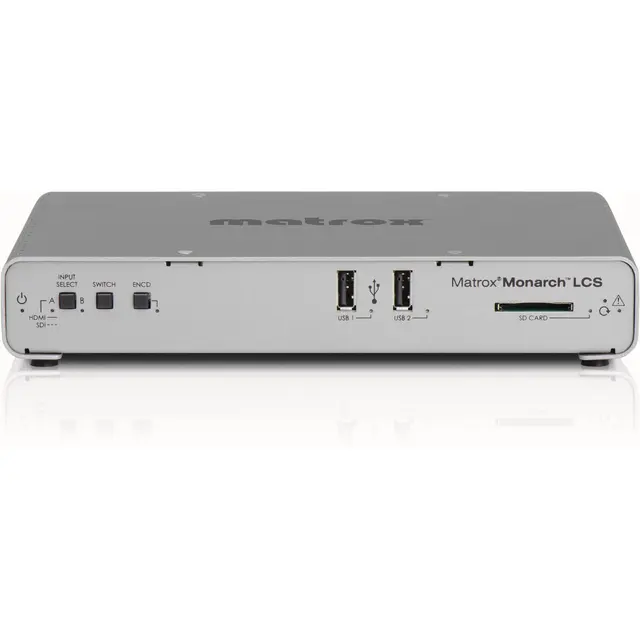 Matrox Monarch LCS Send 2x strømmer samtidig 