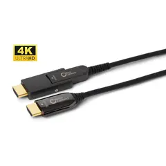 MicroConnect Premium Optic Fiber HDMI HDMI Type D Kabel m/Type A adapt 10m
