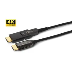 MicroConnect Premium Optic Fiber HDMI HDMI Type D Kabel m/Type A adapt 15m
