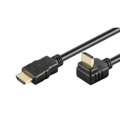 MicroConnect HDMI 1.4 Kabel 270&#176; vinklet 3m