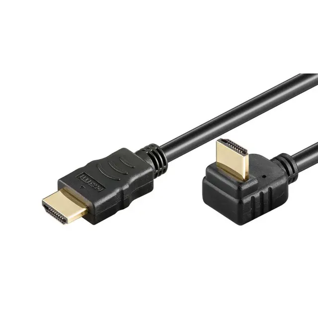 MicroConnect HDMI 1.4 Kabel 270° vinklet 3m 