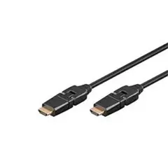 MicroConnect HDMI 1.4 Kabel 360° Roterbar, 5m