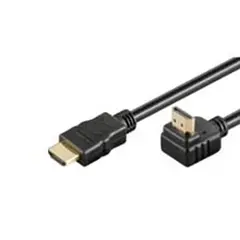 MicroConnect HDMI 1.4 Kabel 90° vinklet 5m