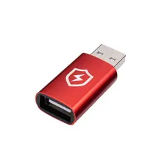 MicroConnect Adapter USB-A SafeCharge ladekabel uten dataoverføring