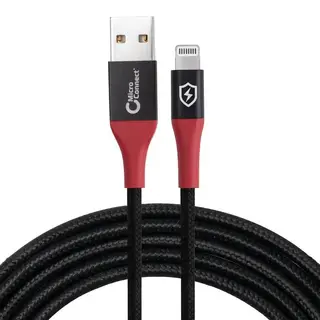 MicroConnect Kabel USB A-Lightning 1.5m SafeCharge ladekabel uten dataoverføring