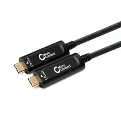 MicroConnect Premium USB-C Gen2 10m Optisk Fiber Data/Sync Kabel Ingen Video