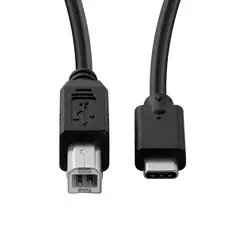 MicroConnect USB-C to USB2.0 B 1,8m 1,8m