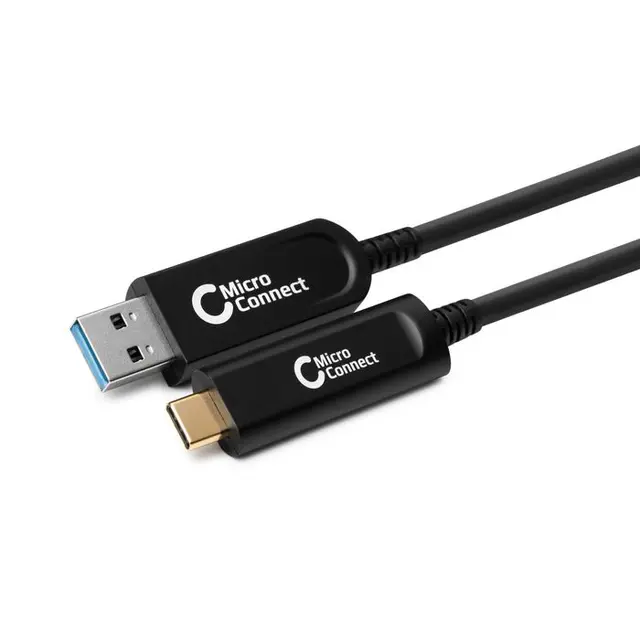 MicroConnect Premium USB-C - USB-A 10m Optisk Fiber USB-C Gen2 - USB 3.0 A 
