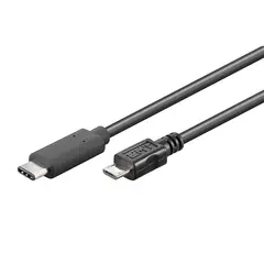 MicroConnect USB-C to USB2.0 Micro B 1 Meter